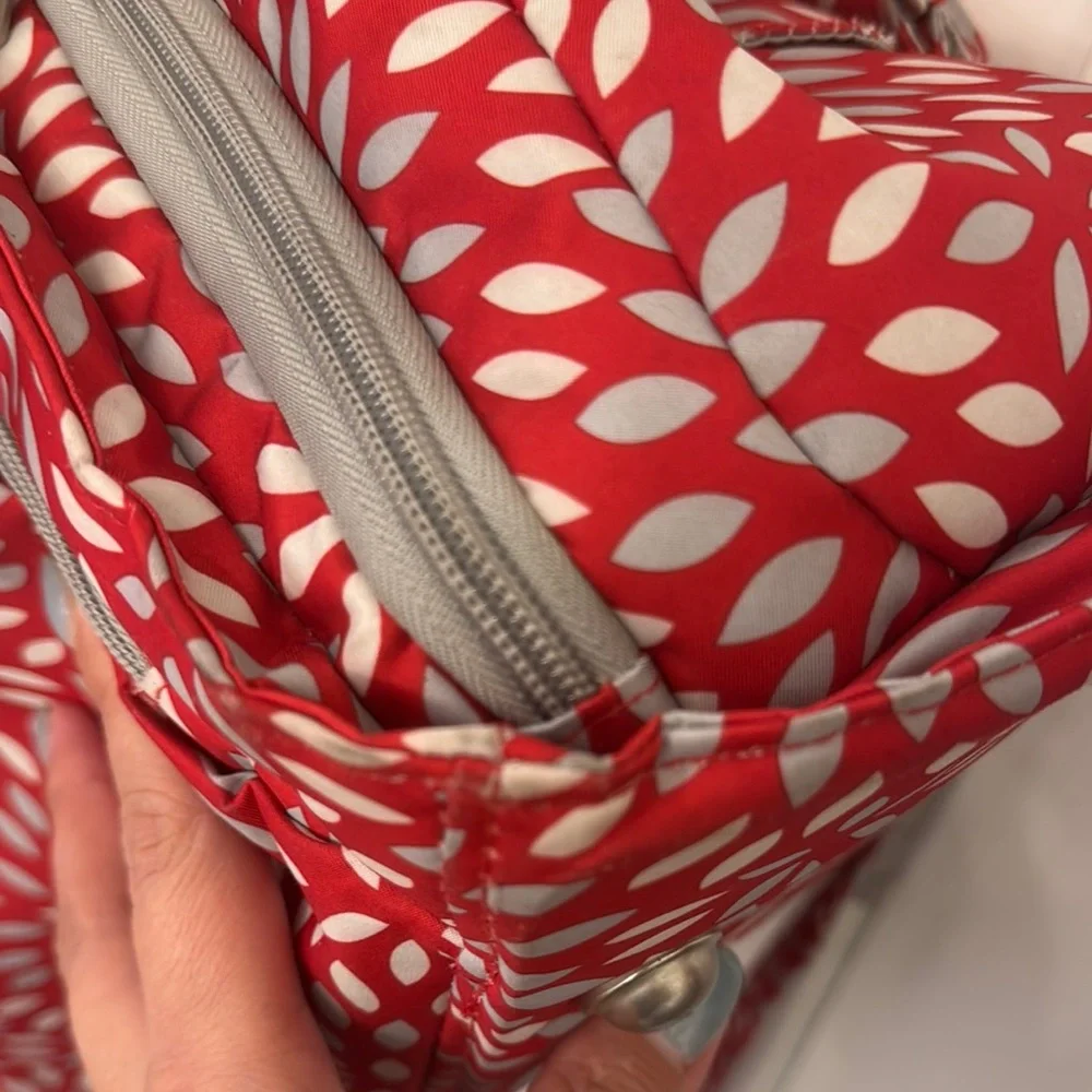 Ju-Ju-Be Red and White Women's Bag